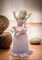 Ceramic Fairy on Flower Bell, Home Décor, Gift for Her, Gift for Mom, Gift for Daughter, Nature Lover Gift, Vintage Decor